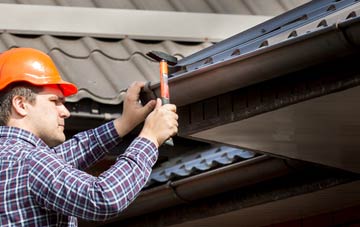 gutter repair Preston Brockhurst, Shropshire